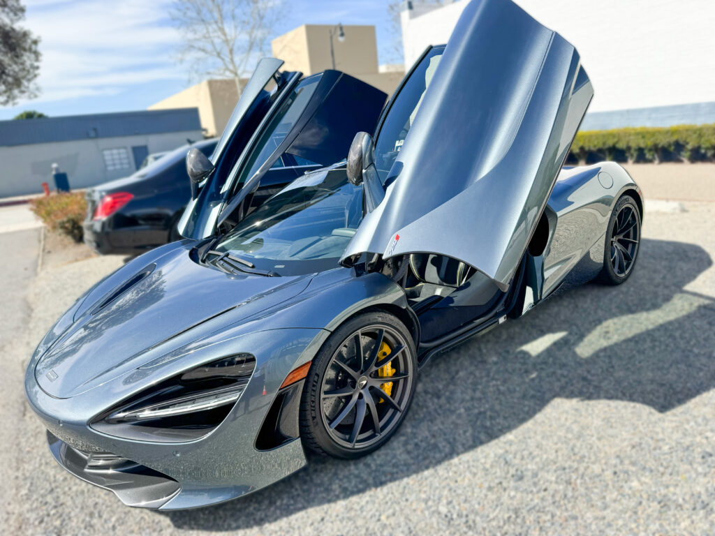 McLaren 720S ceramic window tint installed in Orange County by OC House of Tint